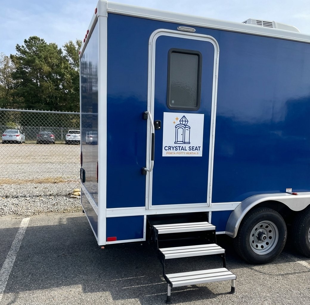 Luxury Restroom Trailer Features